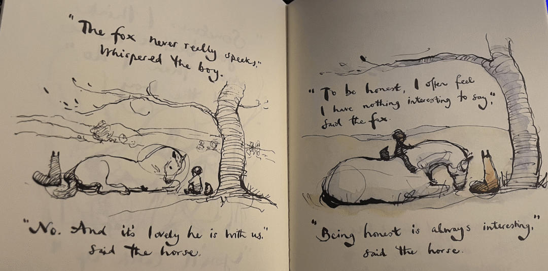 《The Boy, the Mole, the Fox and the Horse》：去爱，也被爱。