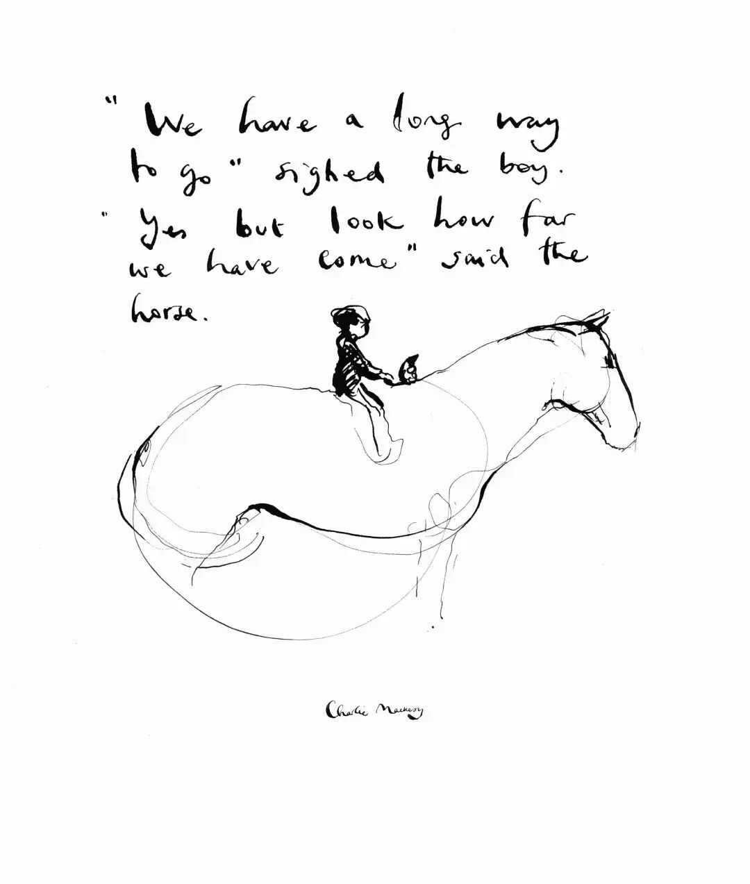 《The Boy, the Mole, the Fox and the Horse》：去爱，也被爱。